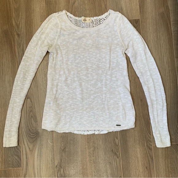 Hollister Lace Back Sweater - Picture 2 of 4